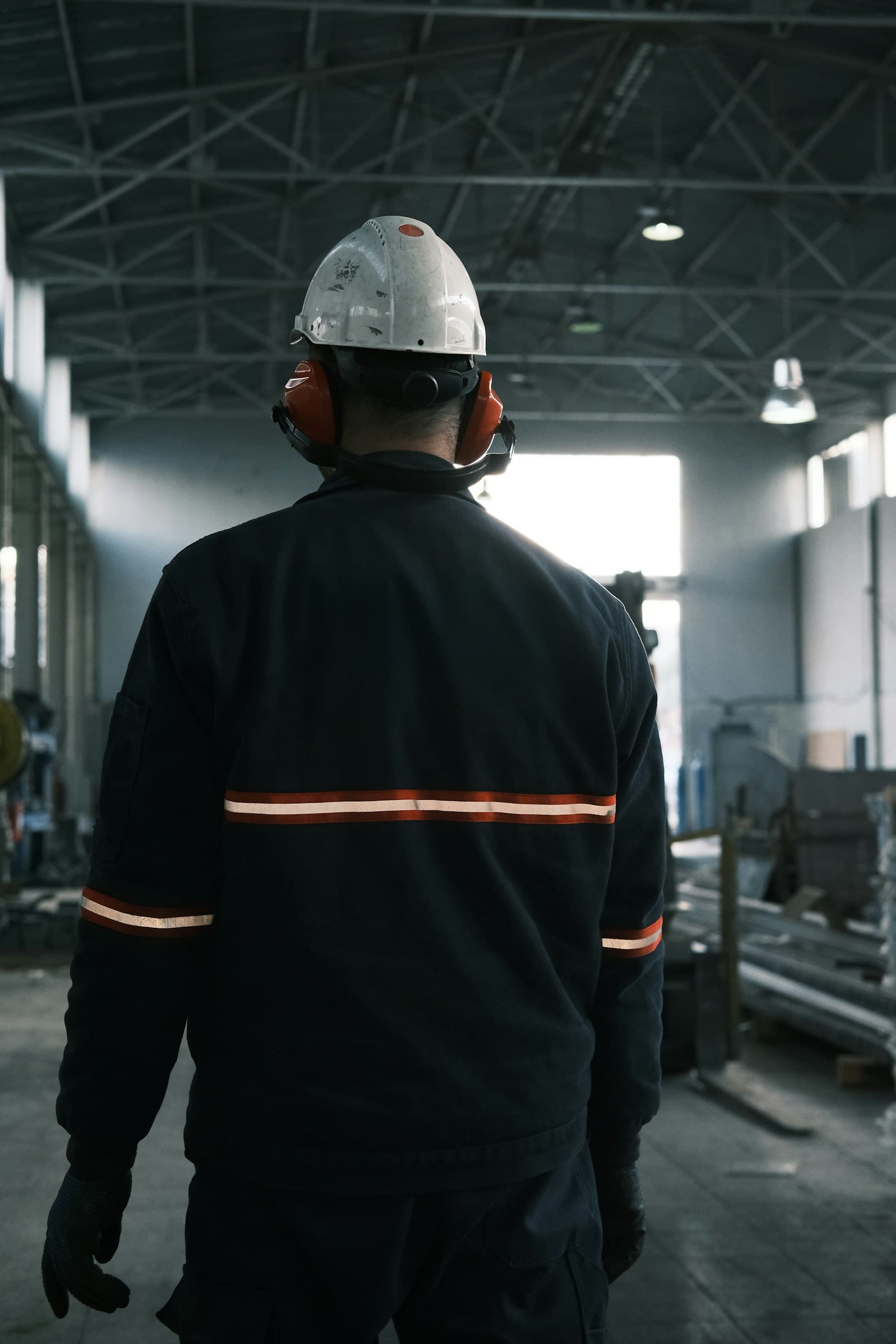 Worker on the plant floor